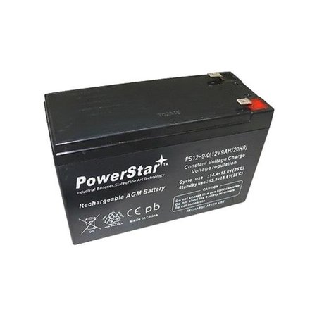 POWERSTAR PowerStar PS12-9-8043 APC Back UPS CS350 SLA Replacement Battery PS12-9-8043